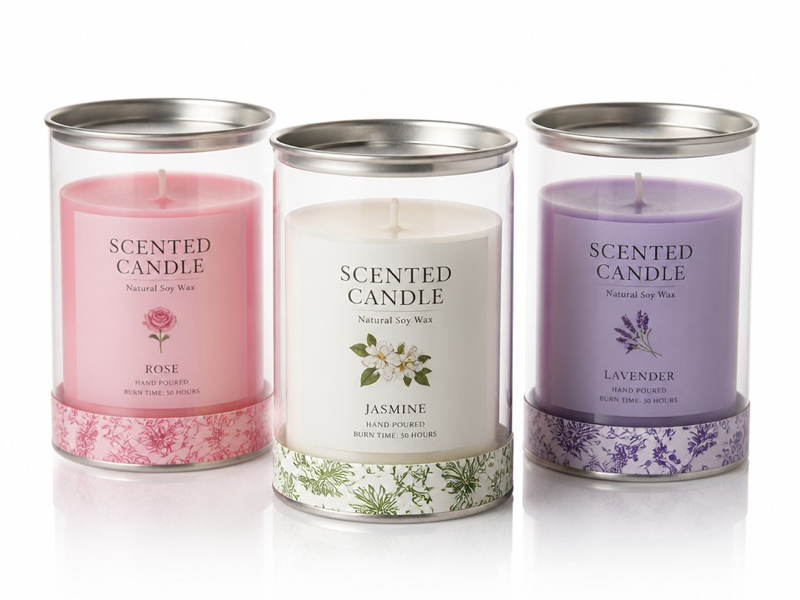 candle packaging