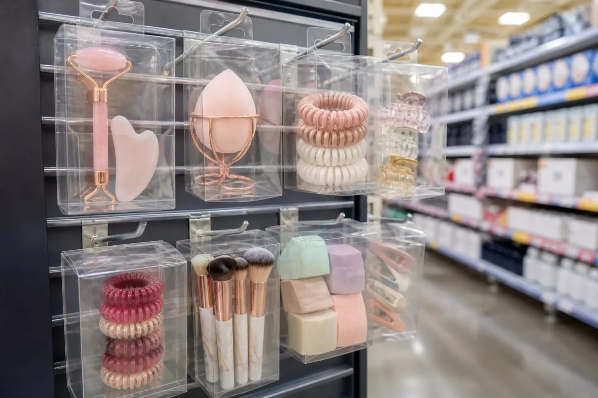 Best clear folding boxes for retail displays