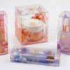 Custom printing options for clear foldable packaging