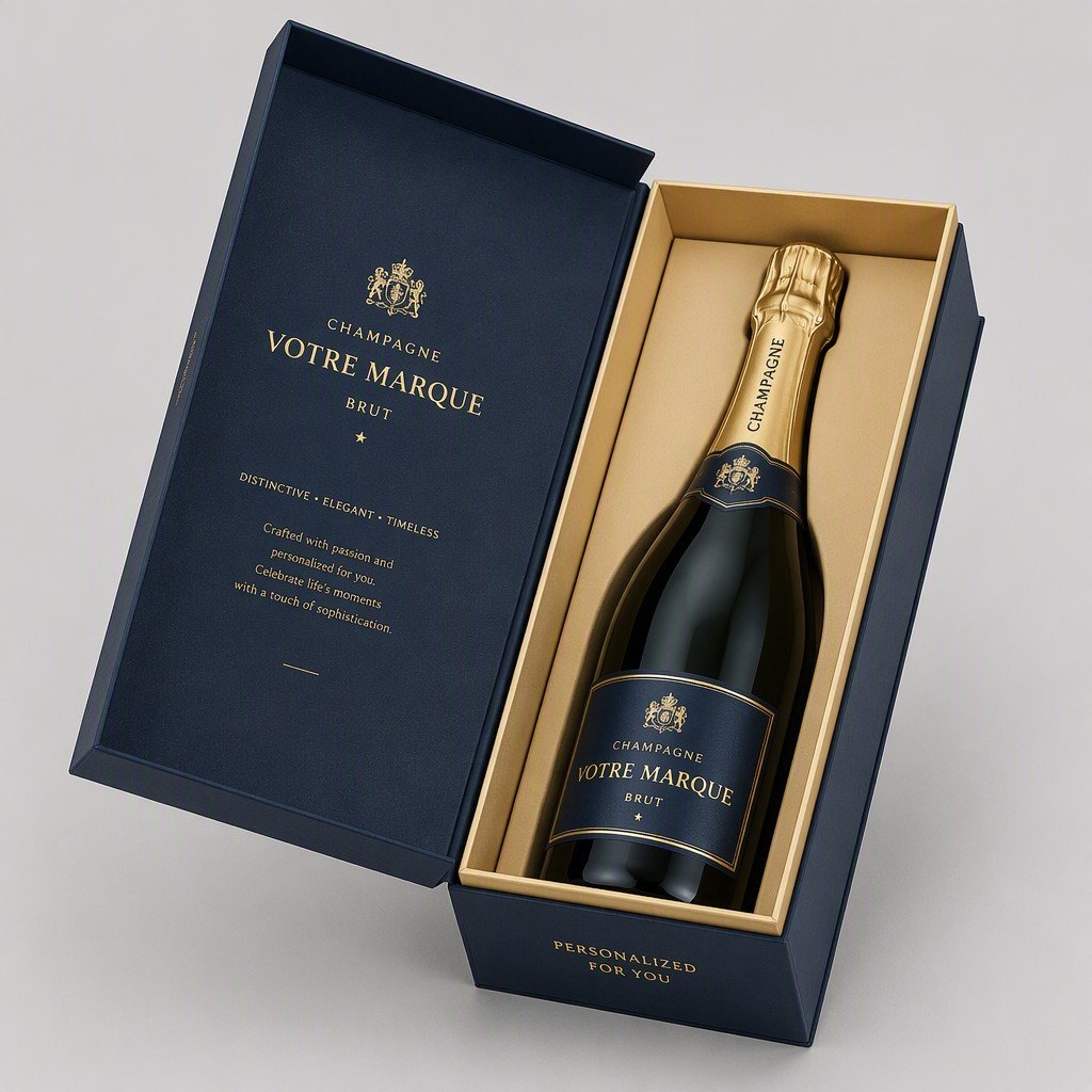 Custom Champagne Box Packaging
