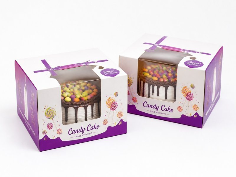 blister cake box for chocolate brands