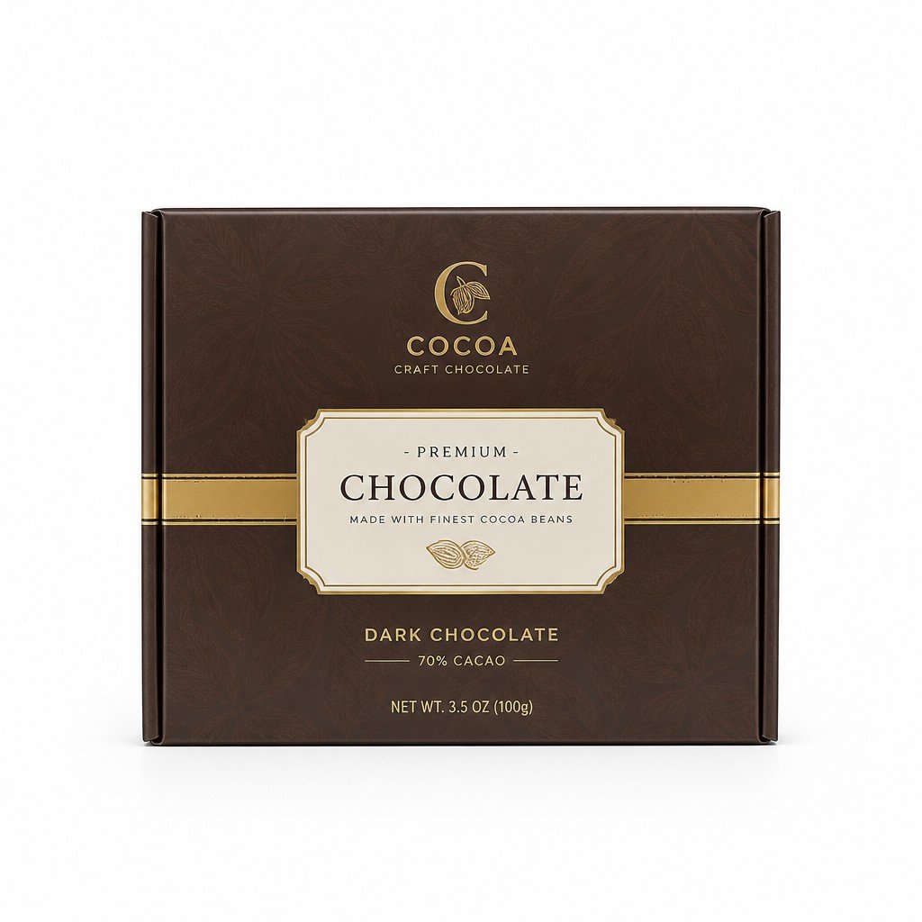 Custom Chocolate Folding Paper Box