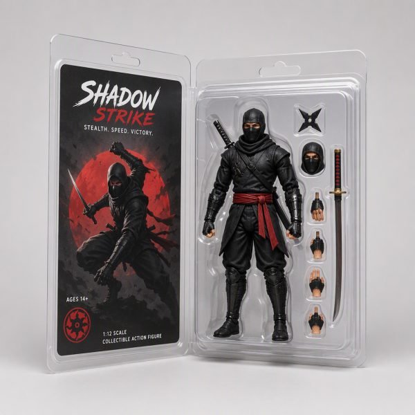 Custom Clamshell Packaging for Action Figures