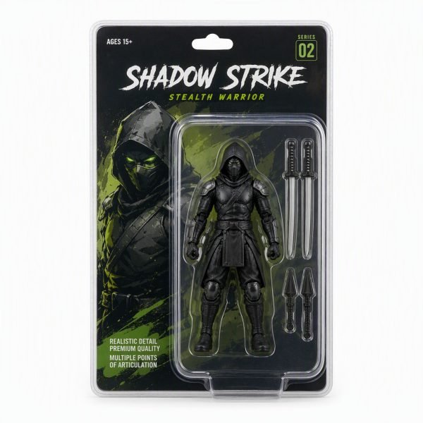 Custom Clamshell Packaging for Action Figures