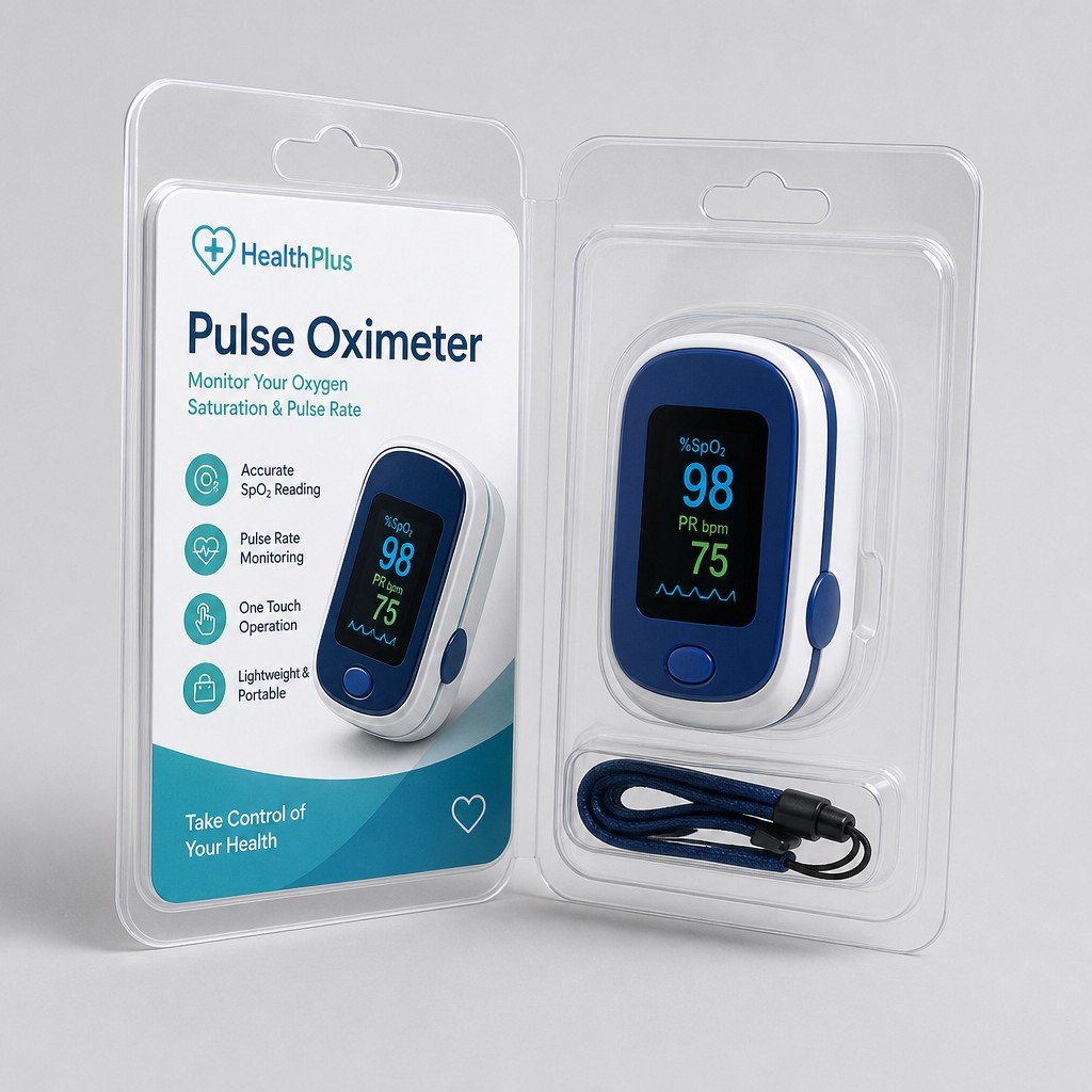 Custom Clamshell Packaging for Healthcare Products