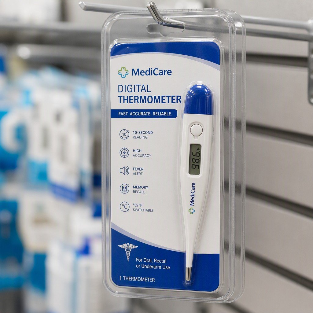Custom Clamshell Packaging for Healthcare Products