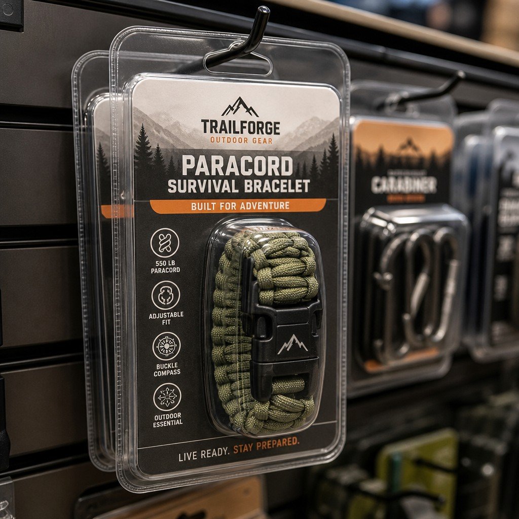 Custom Clamshell Packaging for Outdoor Gear