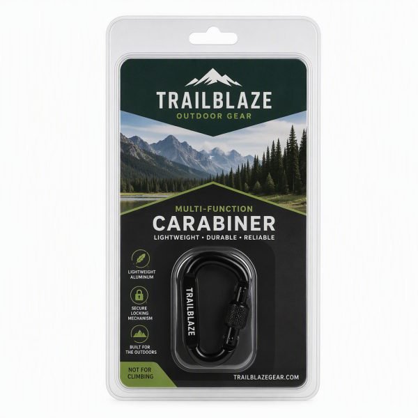 Custom Clamshell Packaging for Outdoor Gear
