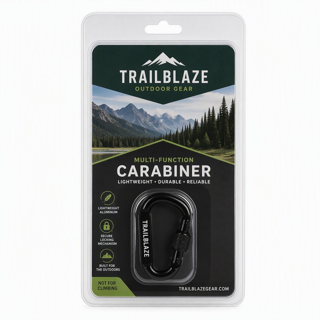 Custom Clamshell Packaging for Outdoor Gear