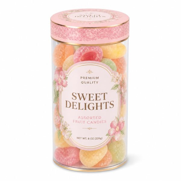 Custom Clear Candy Tube Packaging