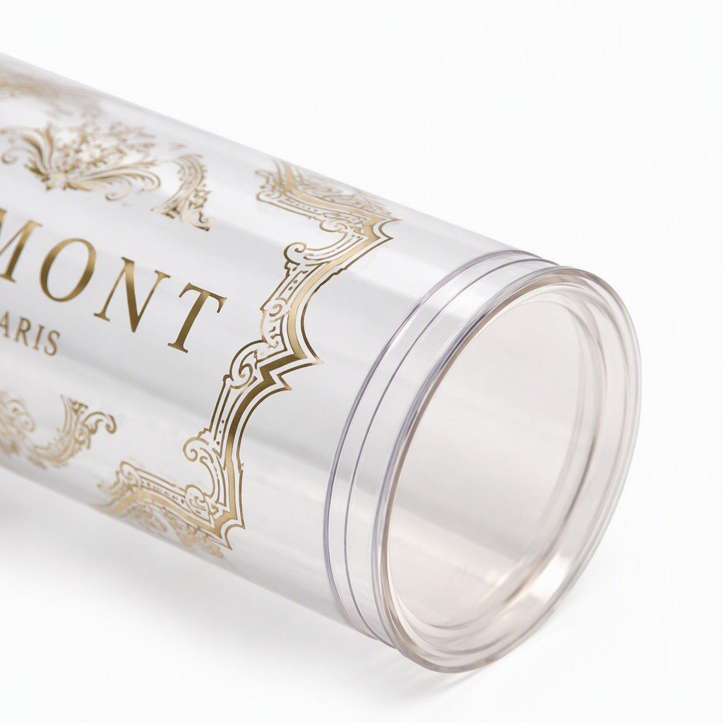 Custom Clear PET Cylinder Box for Lipstick