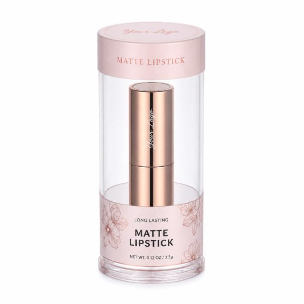 Custom Clear PET Cylinder Box for Lipstick