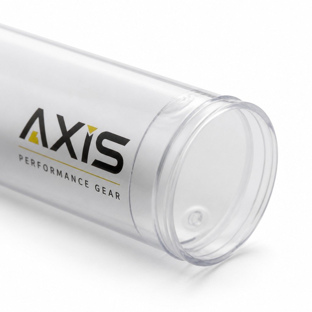 Custom Clear Pill Tube Packaging