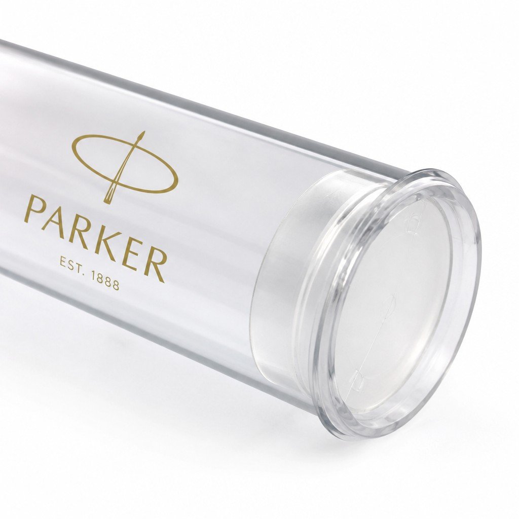 Custom Clear Plastic Pen Tube Box