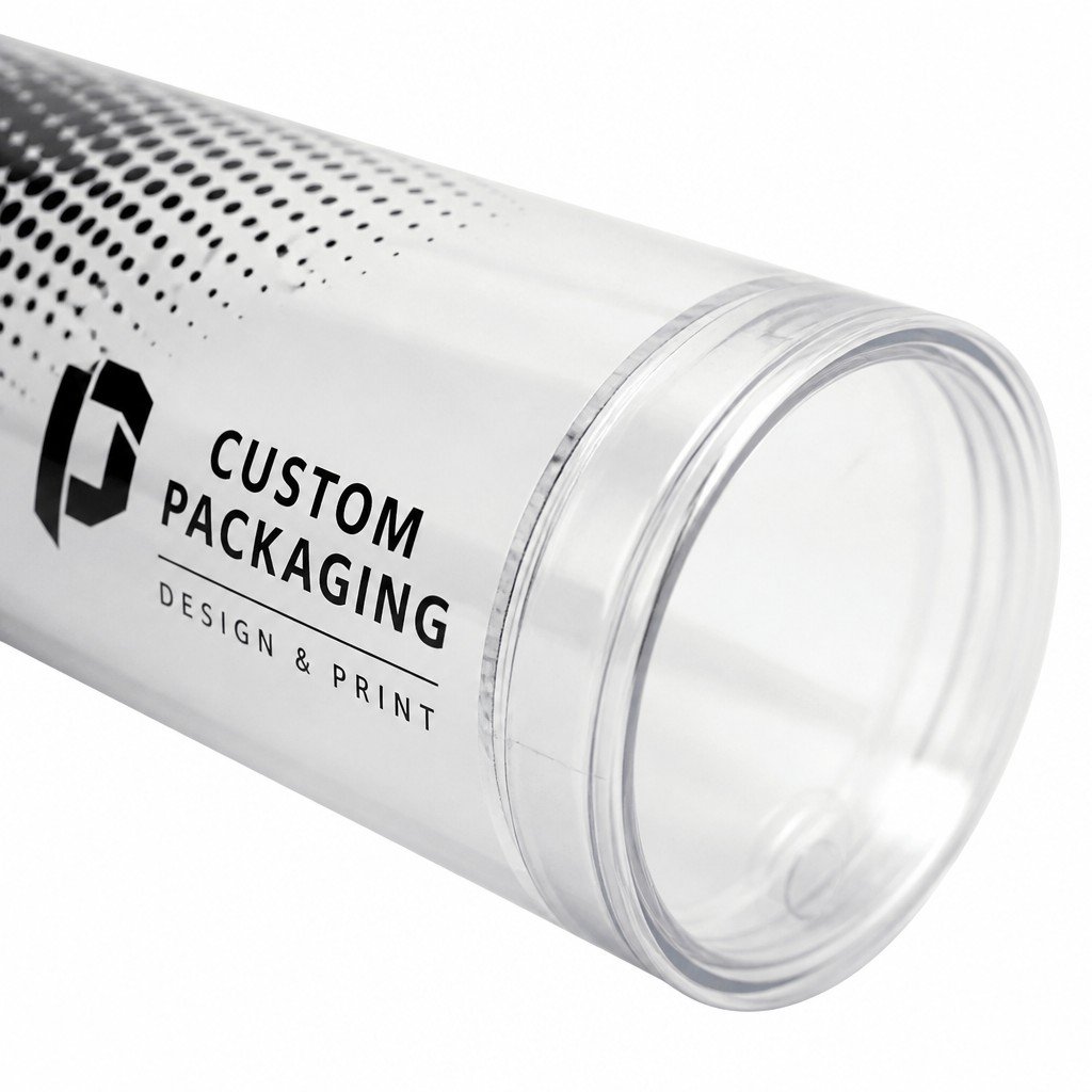 Custom Clear Plastic Tube for Charging Cables