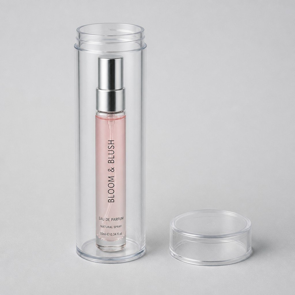 Custom Clear Plastic Tube for Perfume Spray