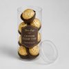 Custom Clear Tube for Chocolate