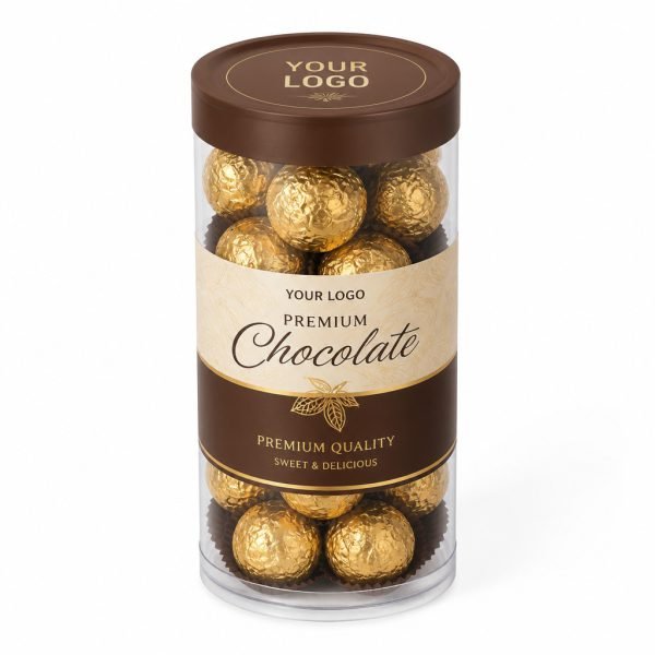 Custom Clear Tube for Chocolate