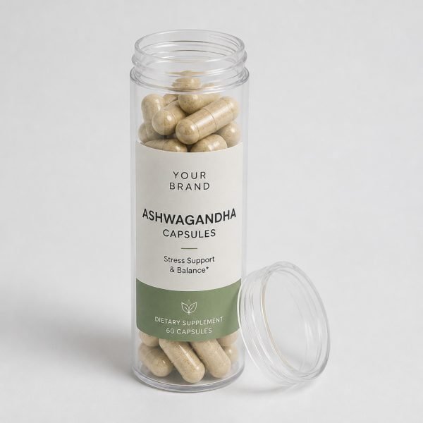 Custom Clear Tube for Supplement Packaging