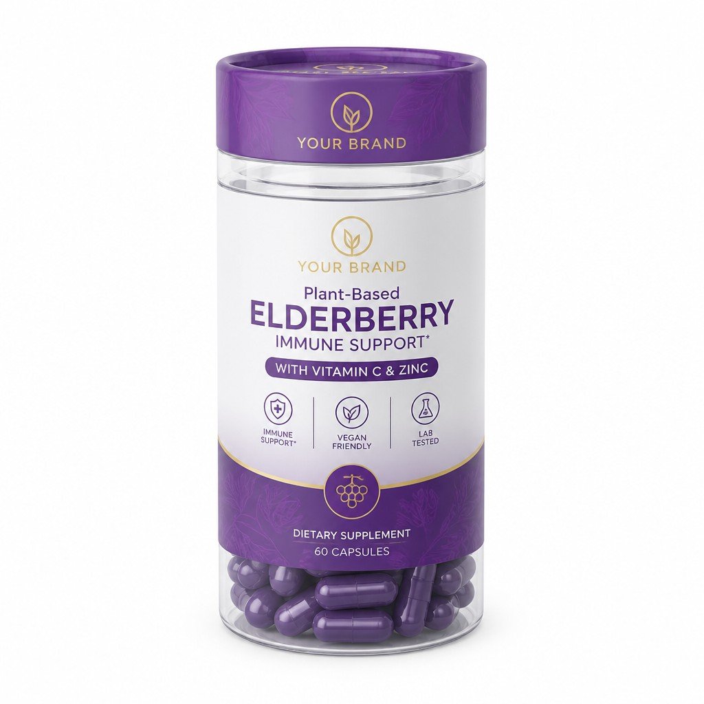 Custom Clear Tube for Supplement Packaging