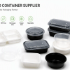 plastic food container for convenience stores