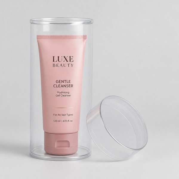 Custom Cosmetic Round Tube with Lid