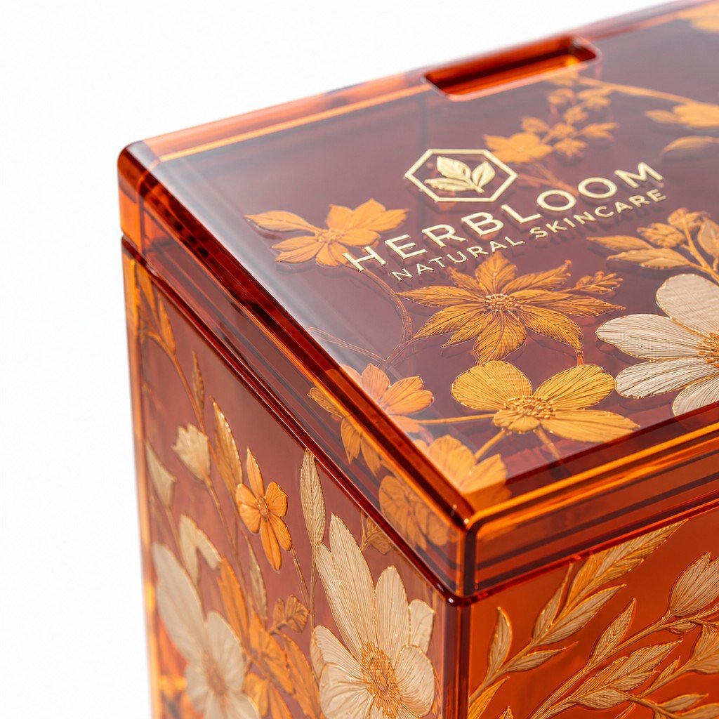Custom Acetate Box Packaging with UV Printing