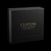 Custom Black Matt Luxury Rigid Paper Packaging Box