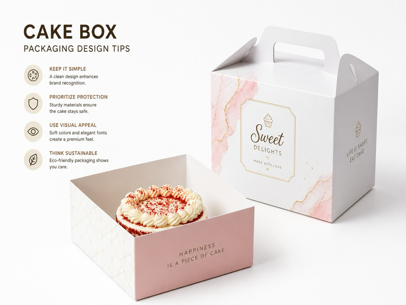 custom blister cake box quality control