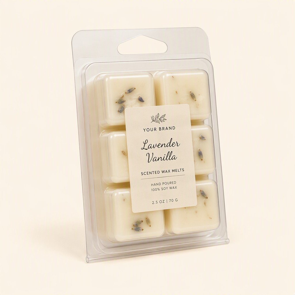 Custom Candle Wax Melts Blister Clamshell Tray