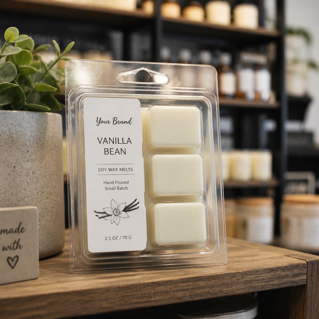 Custom Candle Wax Melts Blister Clamshell Tray