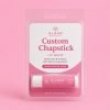 Custom Chapstick Lip Balm Blister Clamshell
