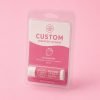 Custom Chapstick Lip Balm Blister Clamshell