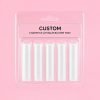 Custom Clear Chapstick Lip Balm Blister Tray