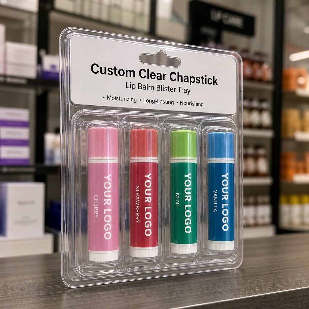 custom packaging in a retail scene