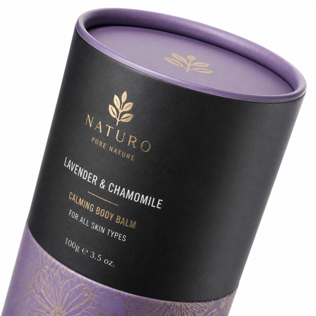 clear round tube packaging printing detail