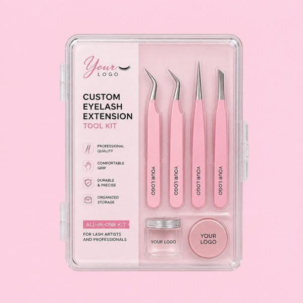 Custom Eyelash Extension Tool Kit Plastic Box