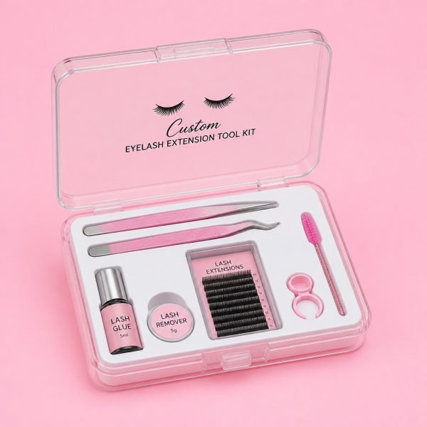Custom Eyelash Extension Tool Kit Plastic Box