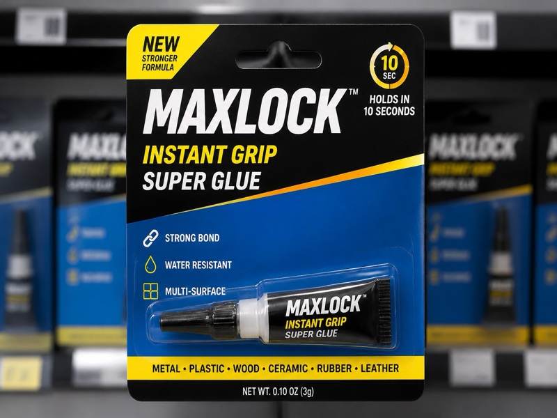 custom fold-over blister packaging design