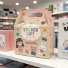 Custom Foldable Sticker Gift Cardboard Box