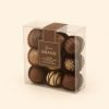 Custom Food Grade Clear Chocolate PET Folding Box