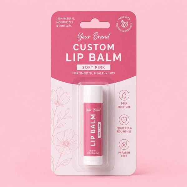 Custom Lip Balm Tube Blister Packaging for Retail
