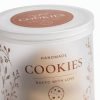 Custom PET Frosted Food Cookies Cylinder Box with Lid