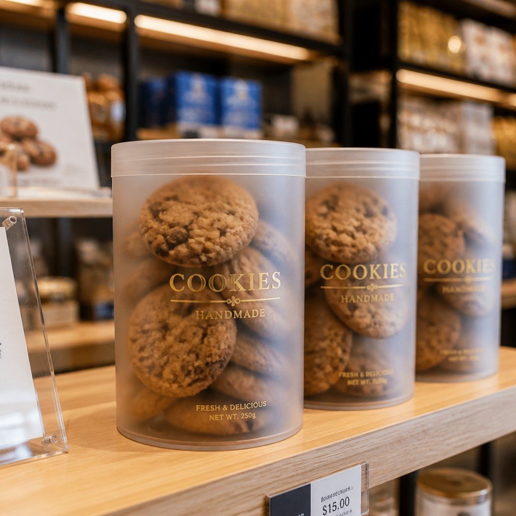 custom packaging in a retail scene