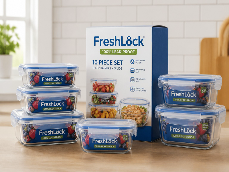 custom plastic food container design