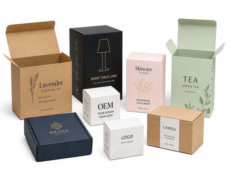 custom printed folding box vs