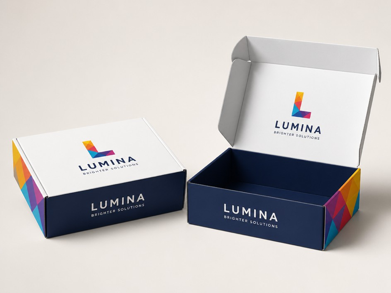 custom printed folding box