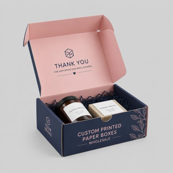 Custom Printed Paper Boxes Wholesale