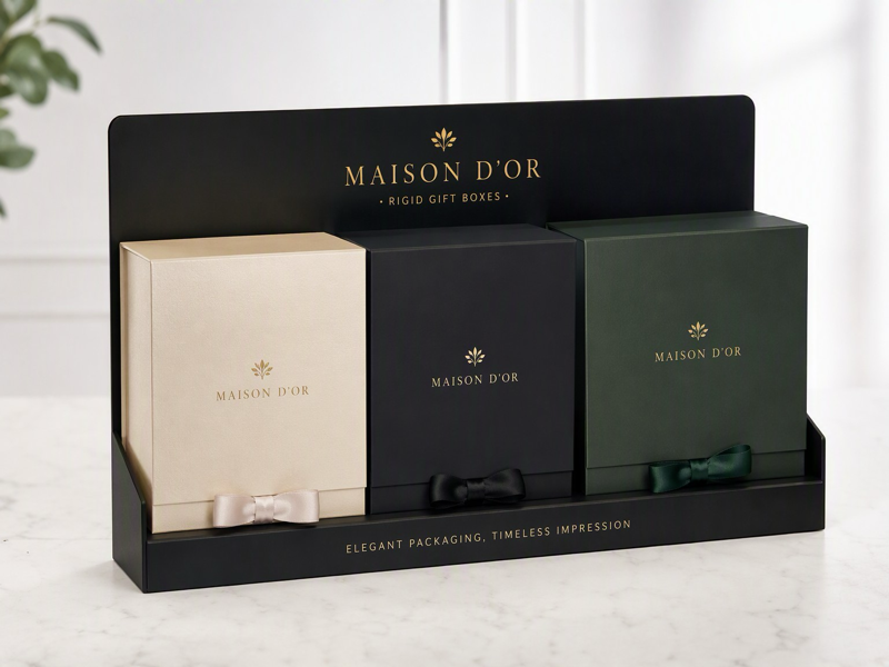custom rigid gift box design