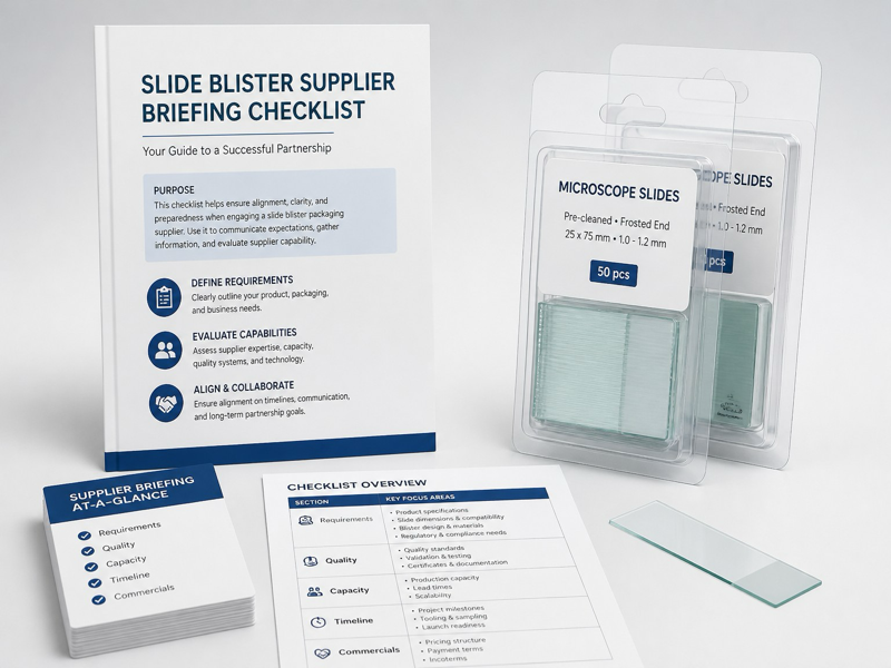 custom slide blister packaging design